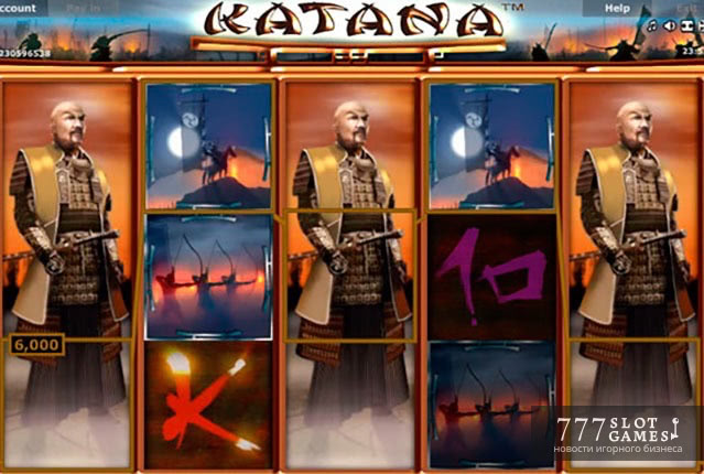 Katana – игровой автомат в японском стиле