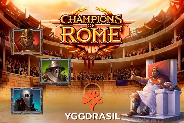 Игровой автомат Champions of Rome от Yggdrasil Gaming